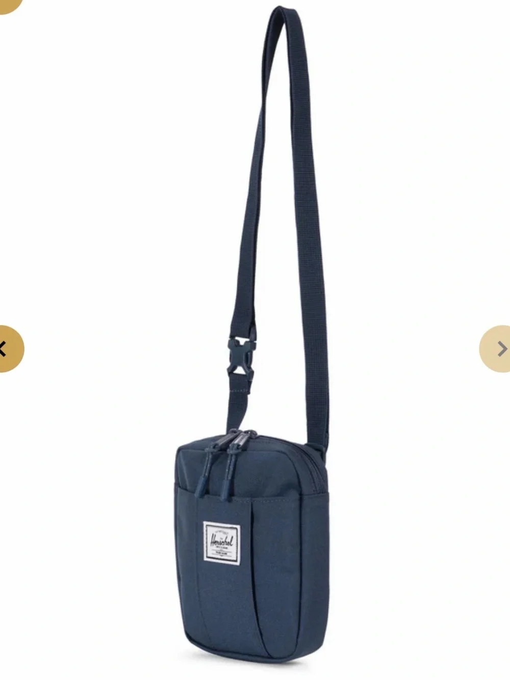 Herschel Cruz Navy Crossbody Sling Bag for Men Like New